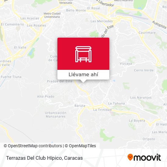 Cómo llegar a Terrazas Del Club Hípico en Miranda en Autobús o Metro?