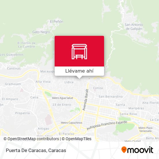 Mapa de Puerta De Caracas