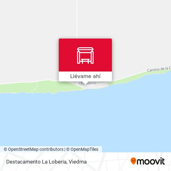 Mapa de Destacamento La Lobería