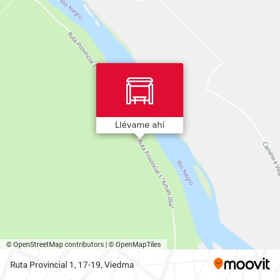 Mapa de Ruta Provincial 1, 17-19