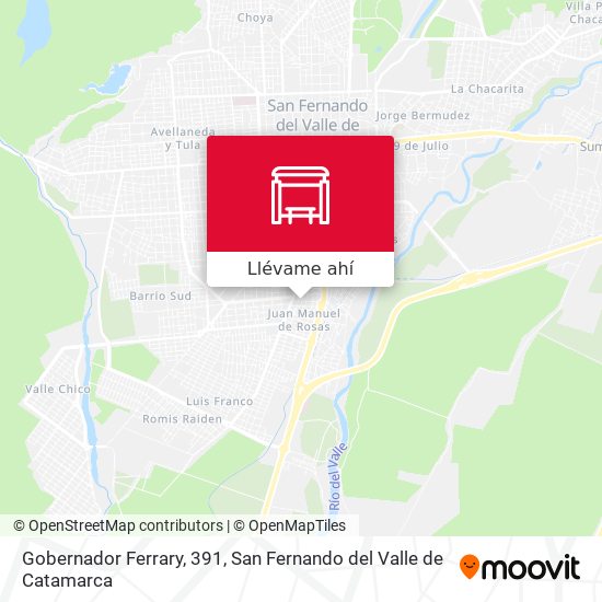 Mapa de Gobernador Ferrary, 391