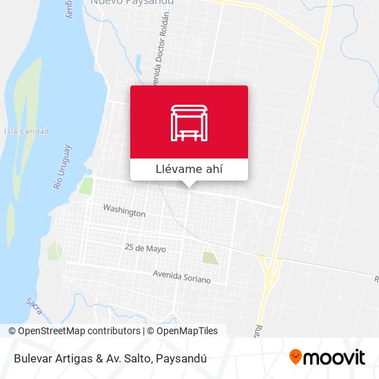 Mapa de Bulevar Artigas & Av. Salto