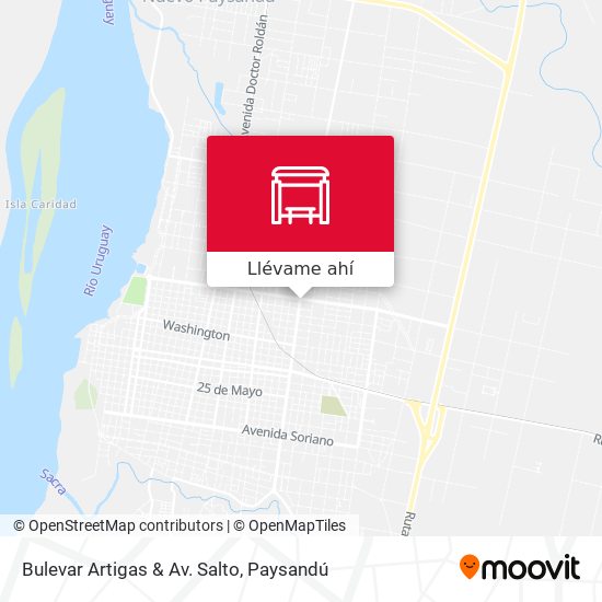 Mapa de Bulevar Artigas & Av. Salto