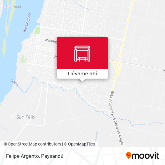 Mapa de Felipe Argento