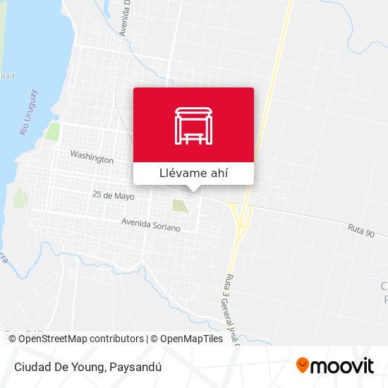 Mapa de Ciudad De Young