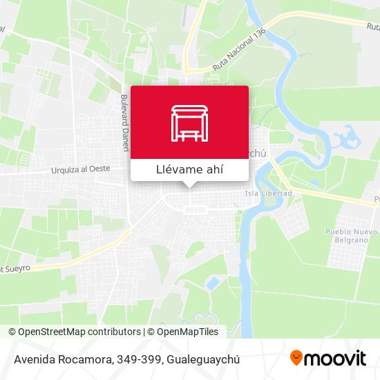 Mapa de Avenida Rocamora, 349-399