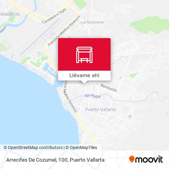 Cómo llegar a Arrecifes De Cozumel, 100 en Puerto Vallarta en Autobús?