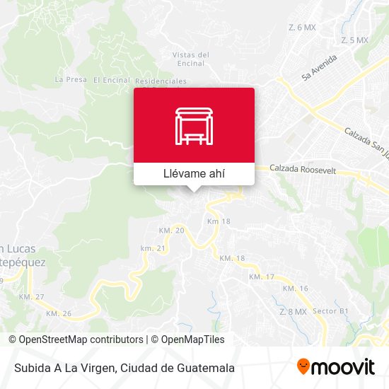 Mapa de Av. A / Calle 8a