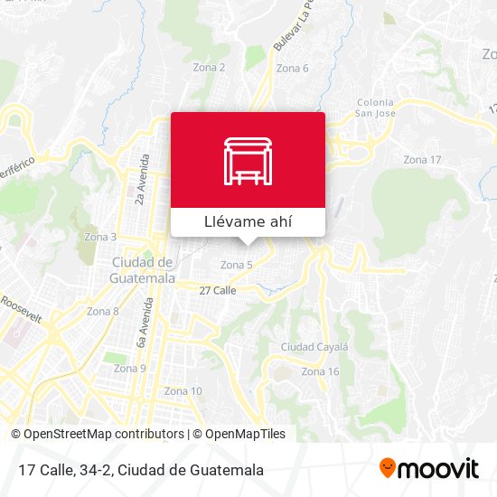 Mapa de 17 Calle, 34-2