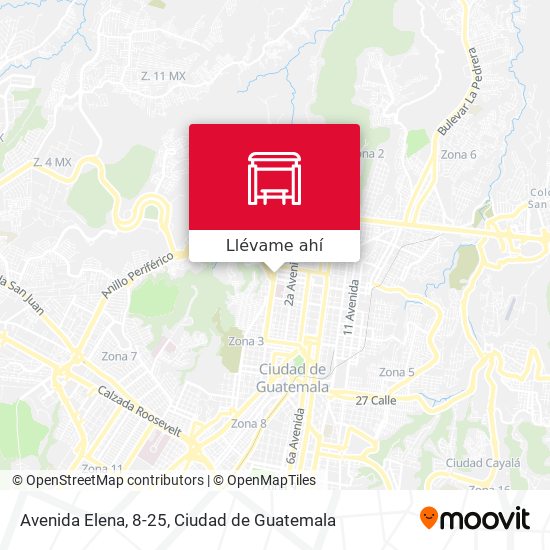 Mapa de Avenida Elena, 8-25