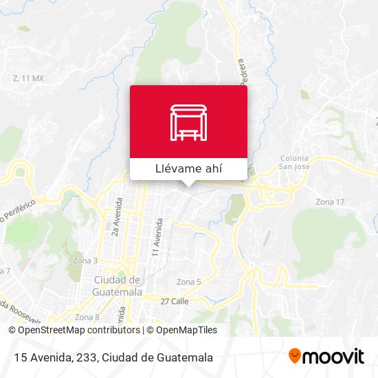 Mapa de 15 Avenida, 233