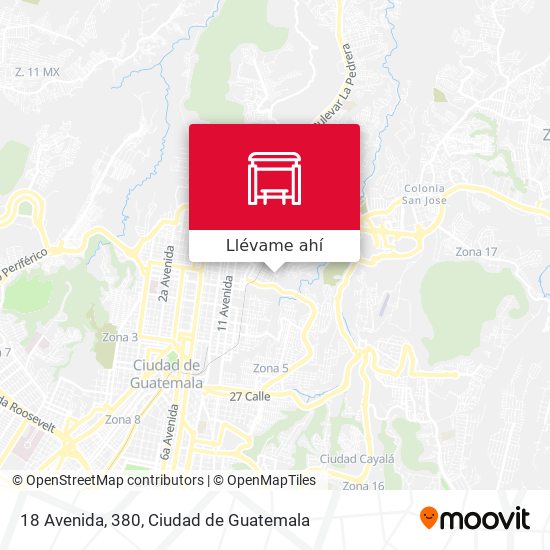 Mapa de 18 Avenida, 380