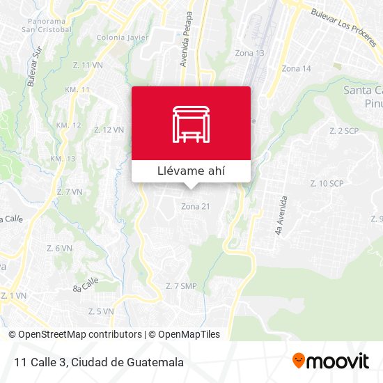 Mapa de 11 Calle 3