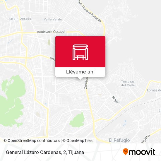 Cómo llegar a General Lázaro Cárdenas, 2 en Tijuana en Autobús?