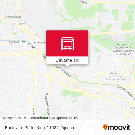 Cómo llegar a Boulevard Padre Kino, 11032 en Tijuana en Autobús?