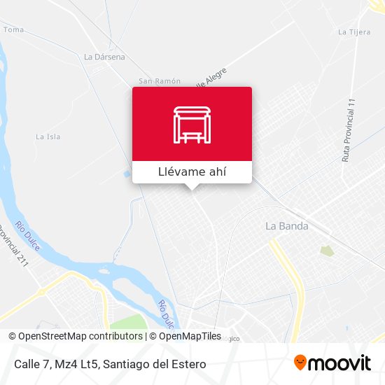 Mapa de Calle 7, Mz4 Lt5