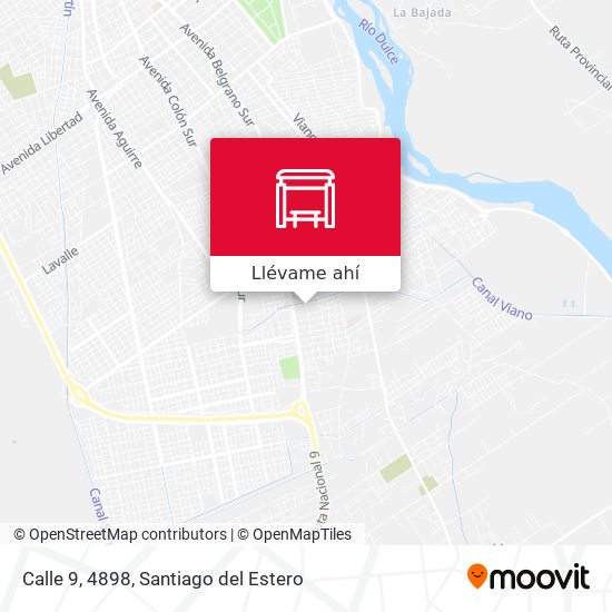 Mapa de Calle 9, 4898