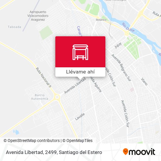 Mapa de Avenida Libertad, 2499