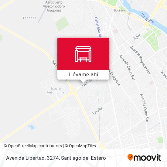 Mapa de Avenida Libertad, 3274