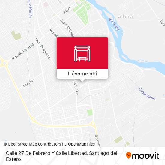 Mapa de Calle 27 De Febrero Y Calle Libertad