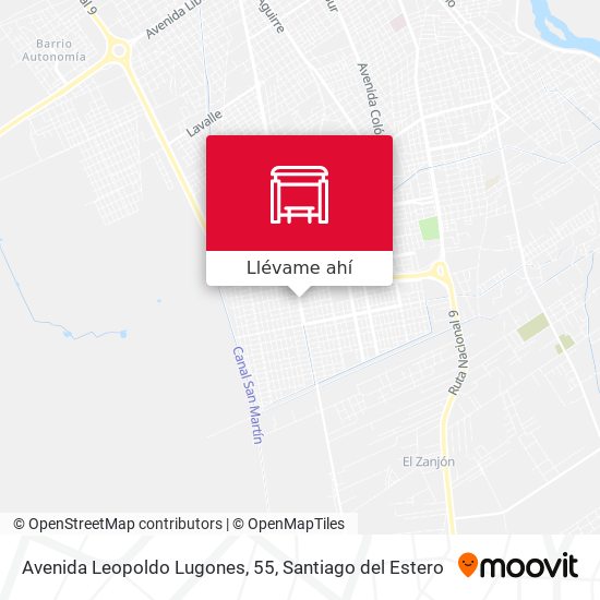 Mapa de Avenida Leopoldo Lugones, 55