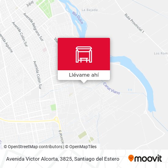 Mapa de Avenida Victor Alcorta, 3825