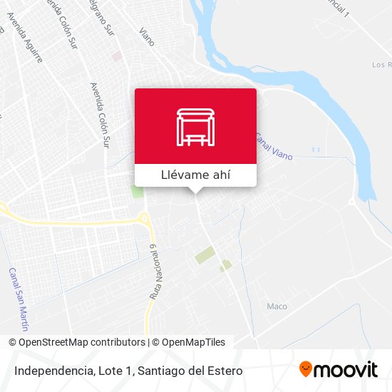 Mapa de Independencia, Lote 1