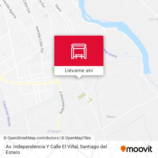 Mapa de Av. Independencia Y Calle El Viñal