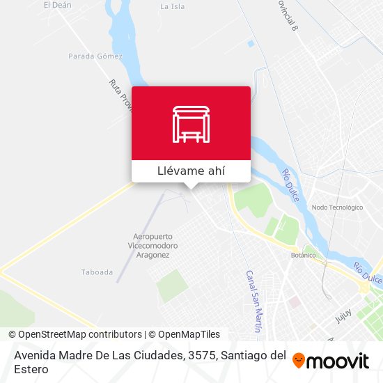 Mapa de Avenida Madre De Las Ciudades, 3575