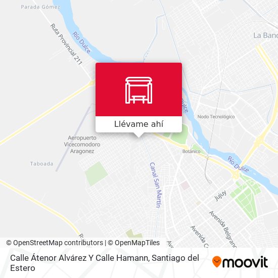 Mapa de Calle Átenor Alvárez Y Calle Hamann