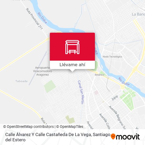 Mapa de Calle Álvarez Y Calle Castañeda De La Vega