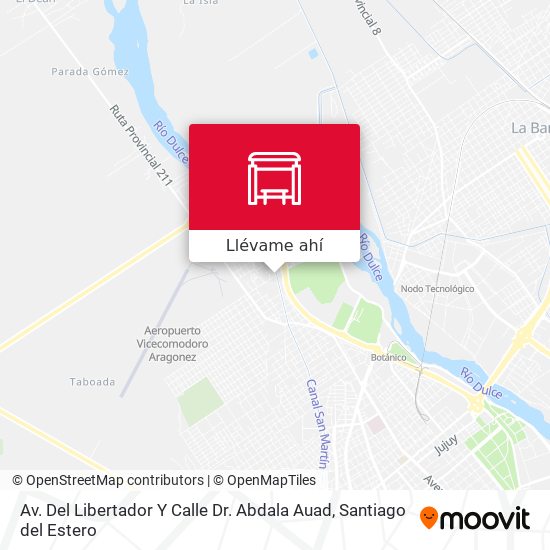 Mapa de Av. Del Libertador Y Calle Dr. Abdala Auad