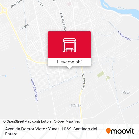 Mapa de Avenida Doctor Victor Yunes, 1069