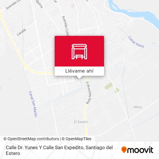 Mapa de Calle Dr. Yunes Y Calle San Expedito