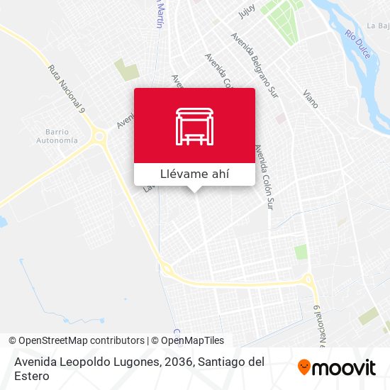 Mapa de Avenida Leopoldo Lugones, 2036