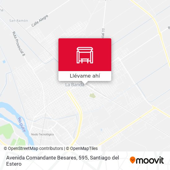 Mapa de Avenida Comandante Besares, 595