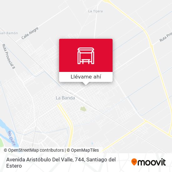 Mapa de Avenida Aristóbulo Del Valle, 744