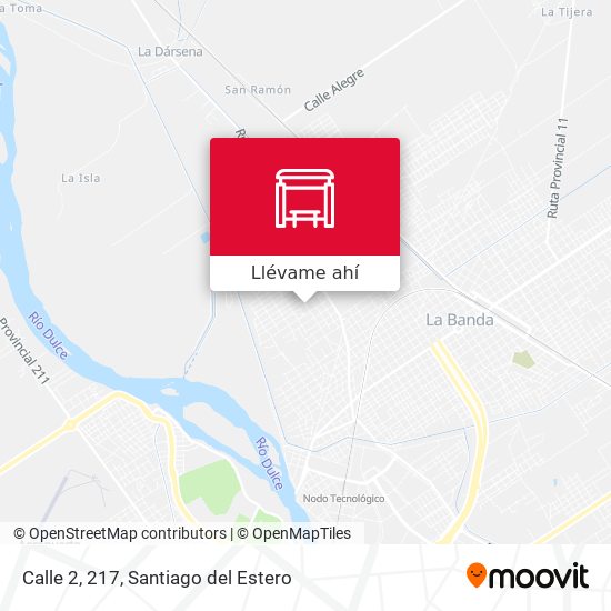 Mapa de Calle 2, 217