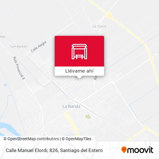 Mapa de Calle Manuel Elordi, 826