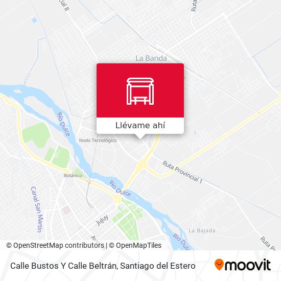 Mapa de Calle Bustos Y Calle Beltrán