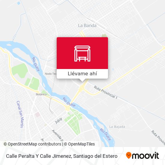 Mapa de Calle Peralta Y Calle Jímenez