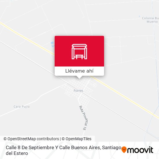 Mapa de Calle 8 De Septiembre Y Calle Buenos Aires