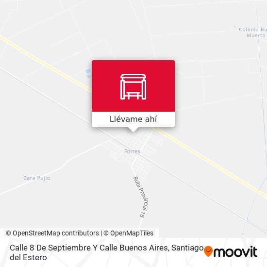 Mapa de Calle 8 De Septiembre Y Calle Buenos Aires