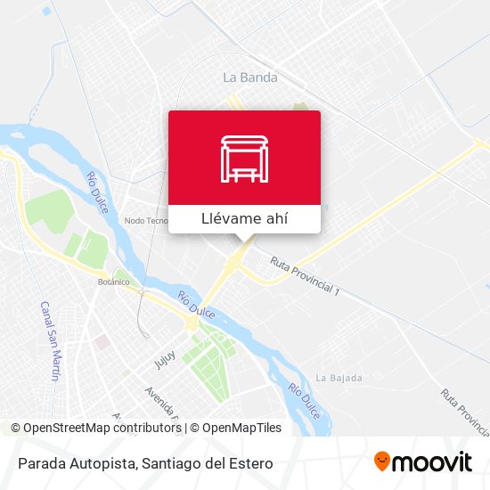 Mapa de Parada Autopista