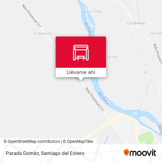 Mapa de Parada Goméz