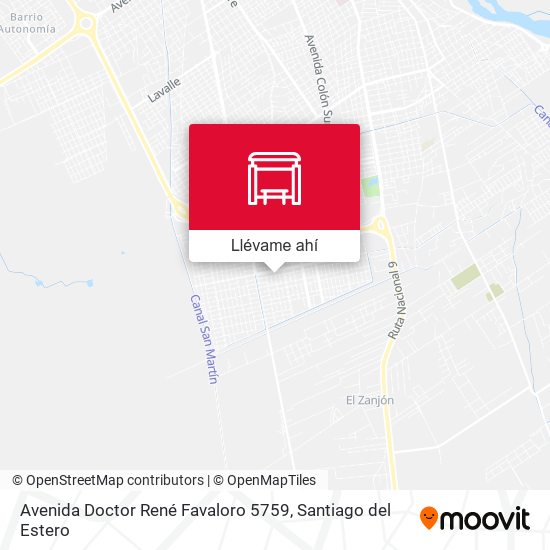 Mapa de Avenida Doctor René Favaloro 5759