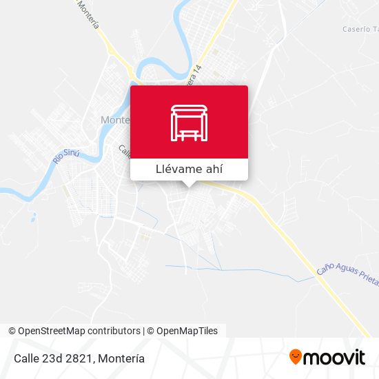 Mapa de Calle 23d 2821