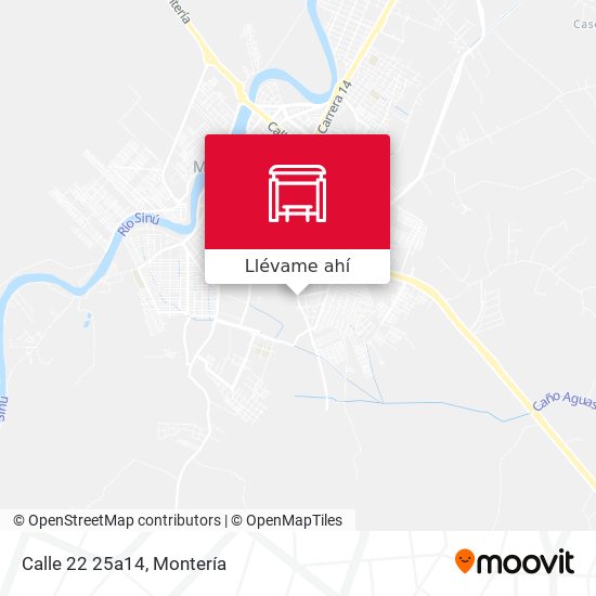 Mapa de Calle 22 25a14