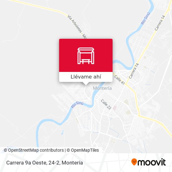 Mapa de Carrera 9a Oeste, 24-2