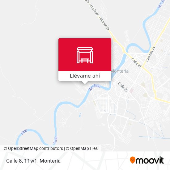 Mapa de Calle 8, 11w1